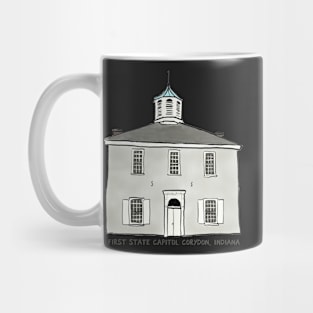 Corydon, Indiana First State Capitol Building Mug